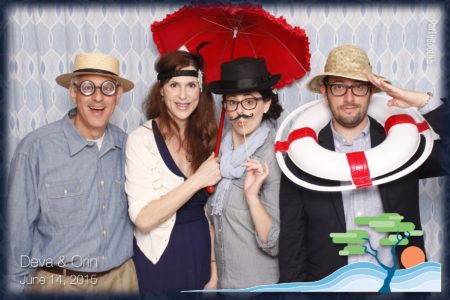Friends from all corners of the globe joined Orin and Deva for their wedding in Seabrook on the Washington coast - and rocked the Photo Booth - Tonight We PartyBooth! Seabrook Photo Booth ©2015 PartyBoothNW.com